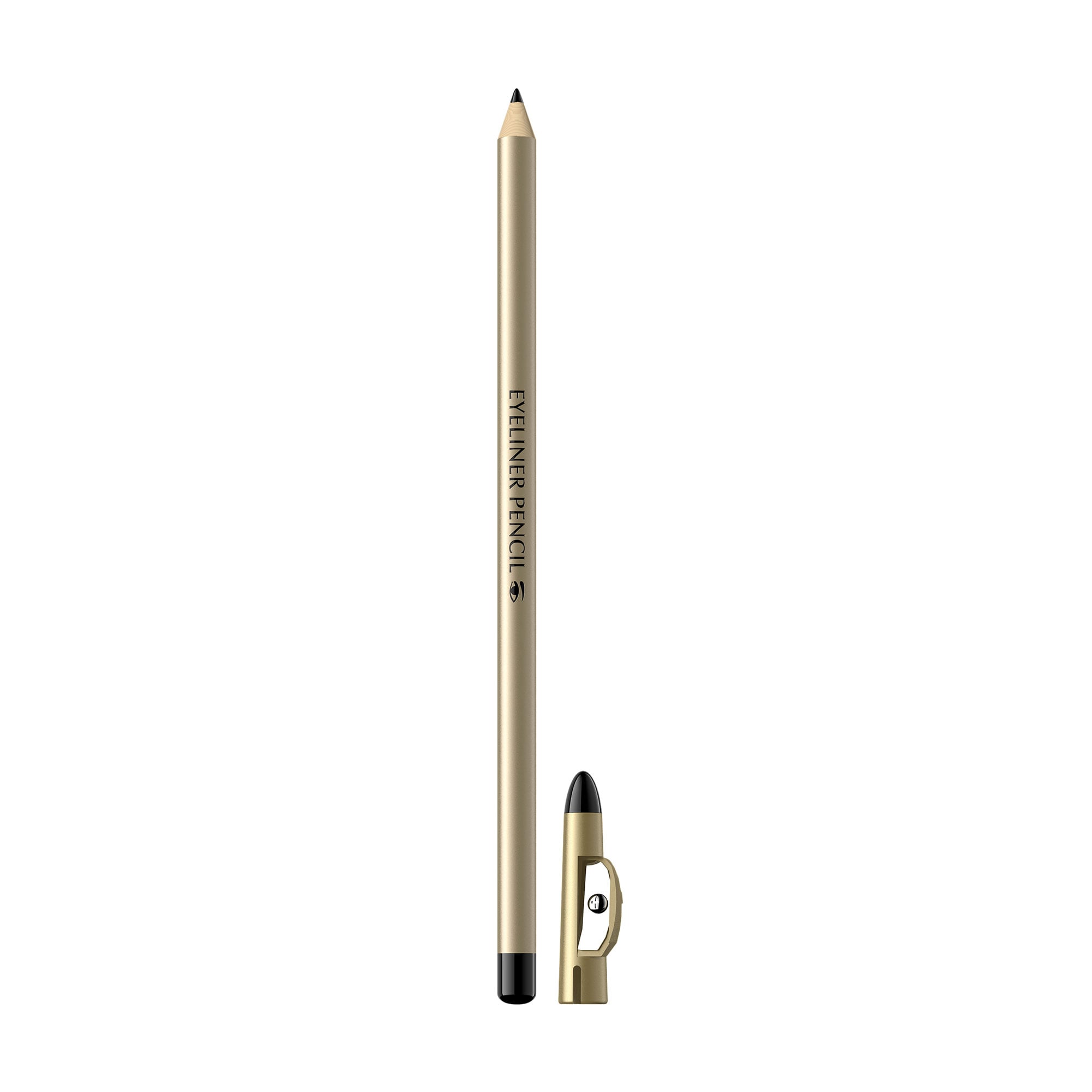 Контурний олівець для очей Eveline Cosmetics Eyeliner Pencil з точилою, чорний, 1.2 г